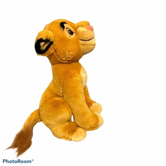 Vintage Disney Store Plush Simba Authentic Original 14” Stuffed Animal Lion - Picture 7 of 11